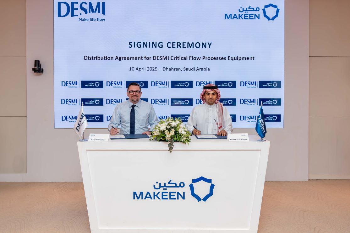 MAKEEN and DESMI Agreement Paves the Way for Local Marine Product Manufacturing in Saudi Arabia